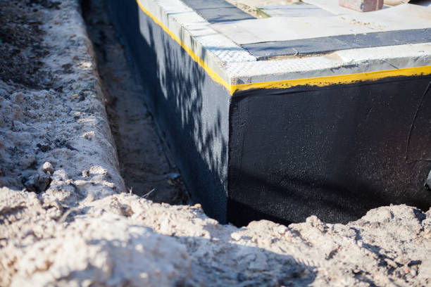 Professional Crawl Space Encapsulation technician working in Millstone Township, NJ